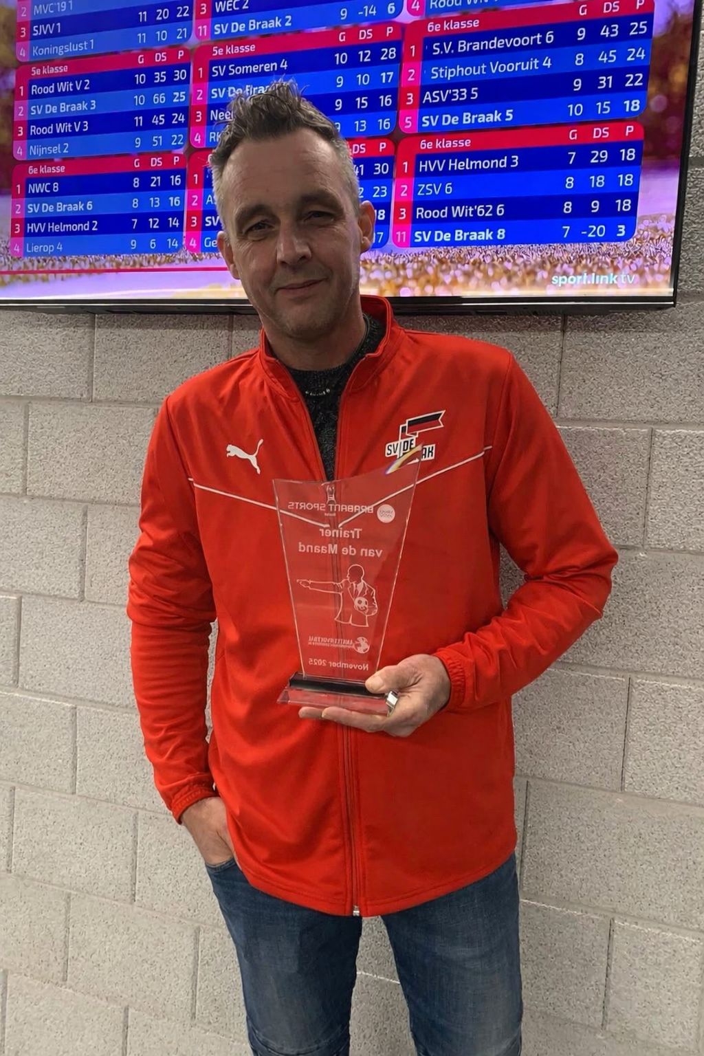 SV de Braak verlengt contract hoofdtrainer Patrick Meinhardt